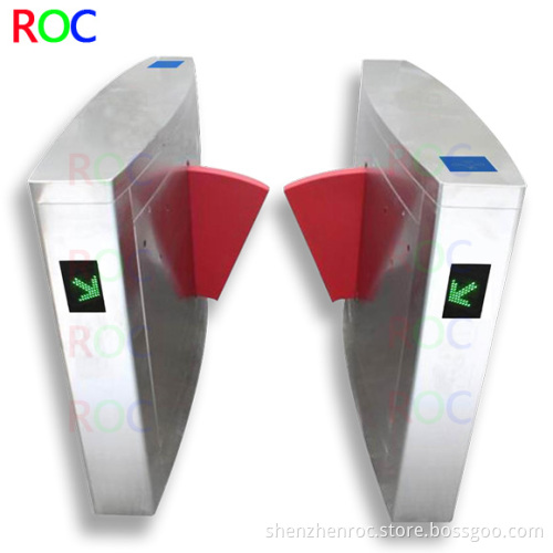 Automatic Intelligent Flap Turnstile by Cards